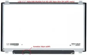 HP Zbook 17 G6 display displej LCD 17.3" Full HD 1920x1080 LED | matný povrch, lesklý povrch