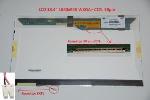 LTN184KT01-101 LCD 18.4" 1680x945 WXGA+ CCFL 30pin display displej | matný povrch, lesklý povrch