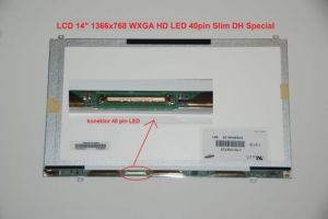 Samsung NP600B4B display displej LCD 14" WXGA HD 1366x768 LED | matný povrch, lesklý povrch